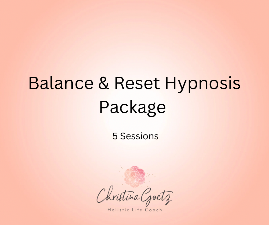 Balance & Reset Hypnosis Package