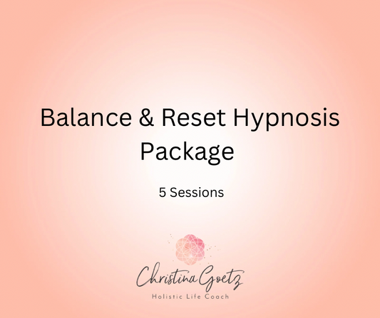 Balance & Reset Hypnosis Package