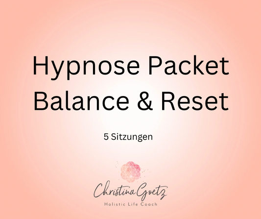 Reset & Balance Hypnosis Package