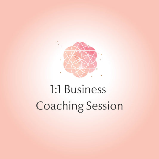 1:1 Business Coaching Session